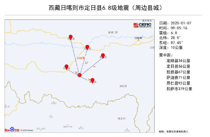 皇冠平台代理_西藏突发6.8级地震皇冠平台代理，已有人员遇难 救援行动已展开